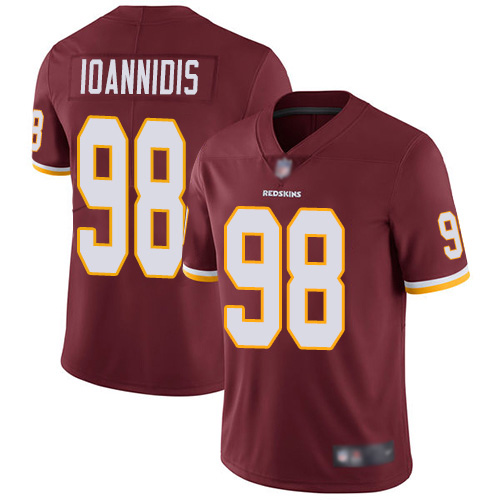 Washington Redskins Limited Burgundy Red Men Matt Ioannidis Home Jersey NFL Football #98 Vapor->washington redskins->NFL Jersey